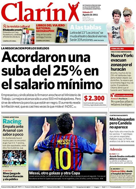 argentina newspapers clarin